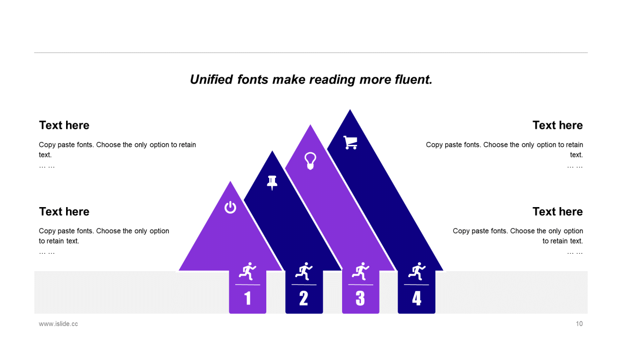 紫色渐变插画风领导力主题汇报总结PPT模板