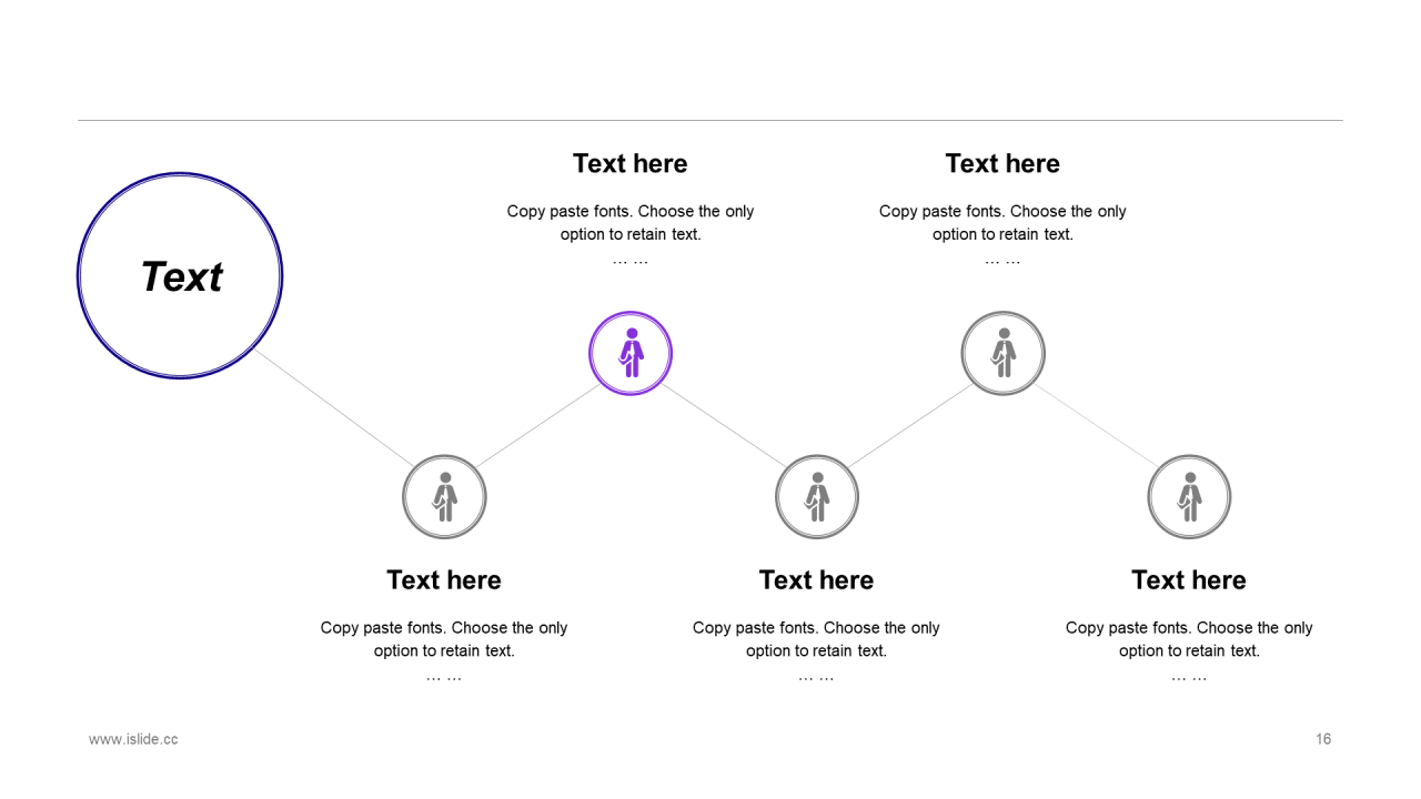 紫色渐变插画风领导力主题汇报总结PPT模板