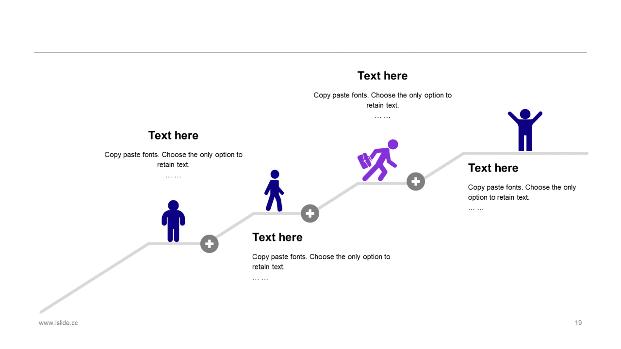 紫色渐变插画风领导力主题汇报总结PPT模板