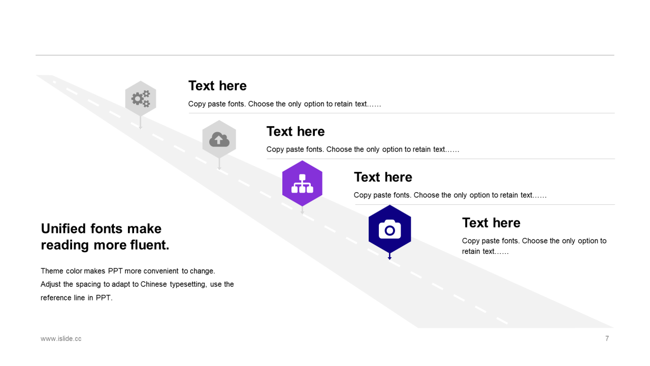 紫色渐变插画风领导力主题汇报总结PPT模板