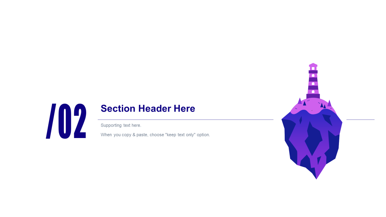 紫色渐变插画风领导力主题汇报总结PPT模板