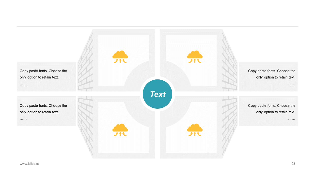 黄色插画物流快递工作总结PPT案例