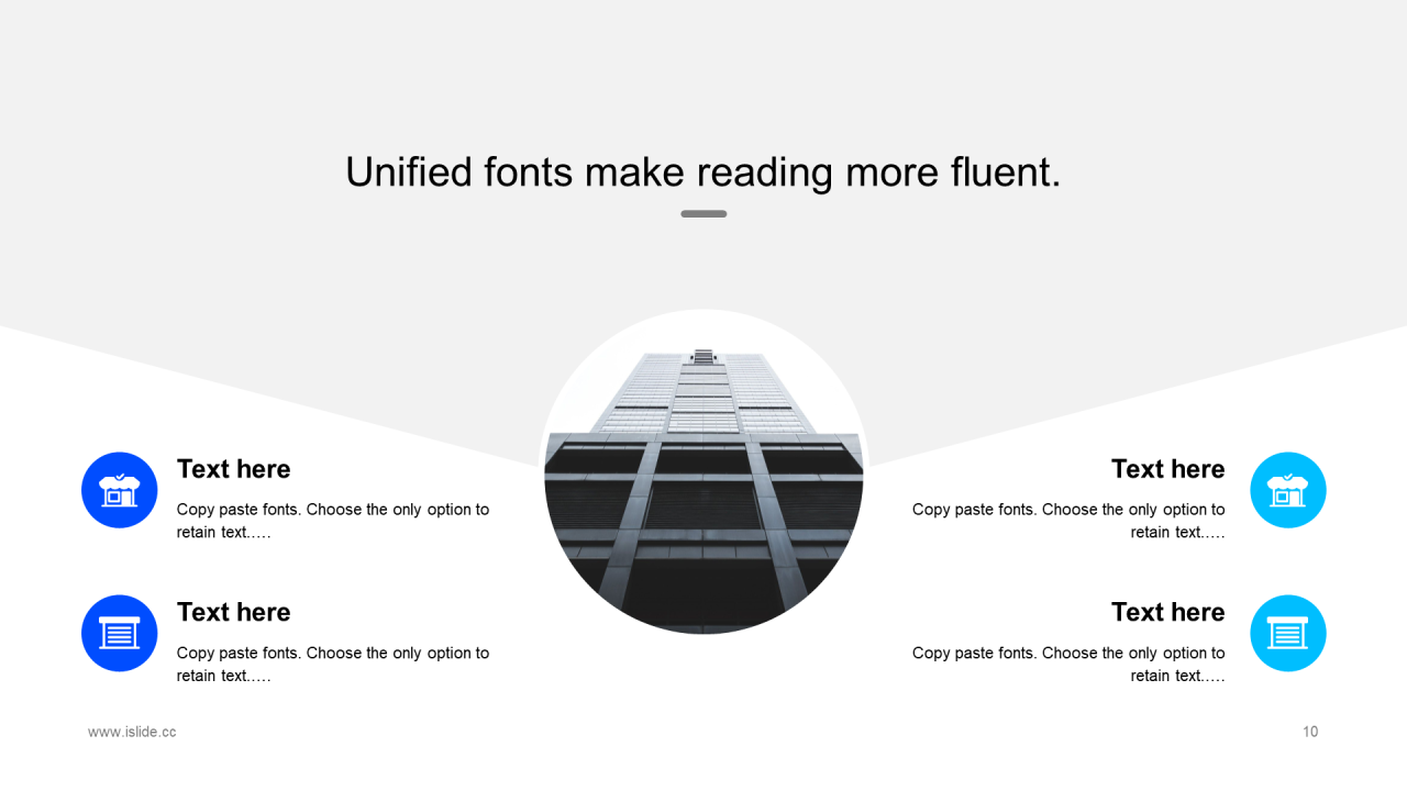 紫色渐变商务几何风年度工作总结PPT模板