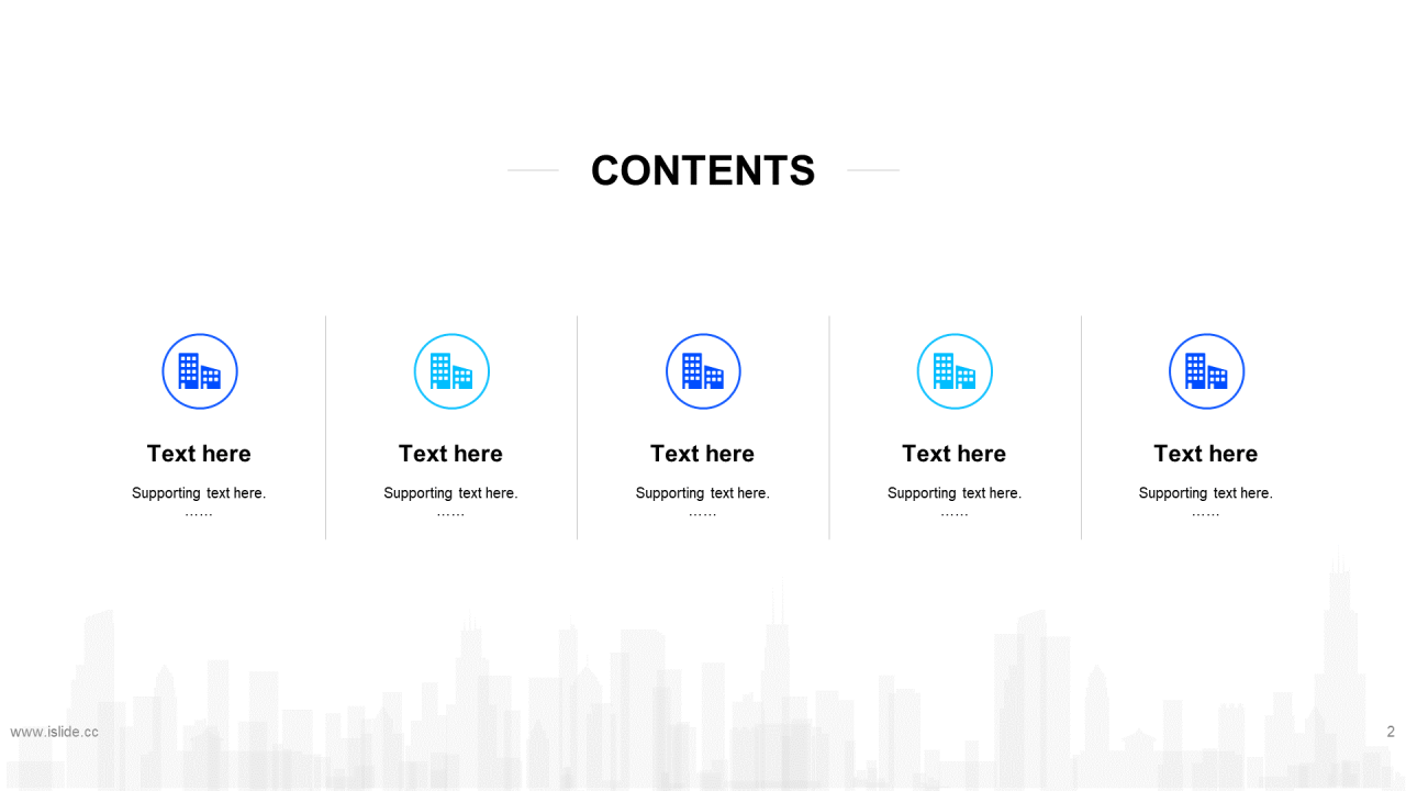 紫色渐变商务几何风年度工作总结PPT模板