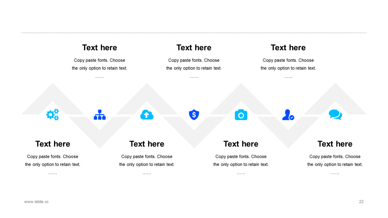 紫色渐变商务几何风年度工作总结PPT模板