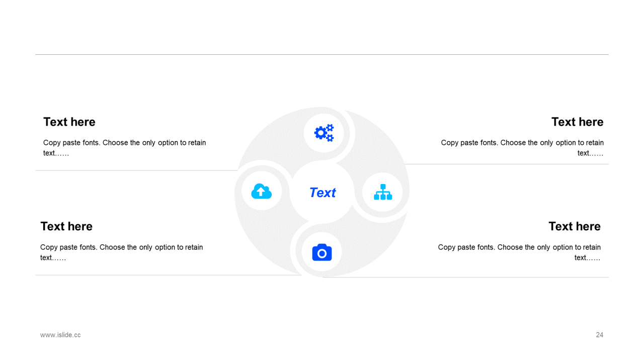 紫色渐变商务几何风年度工作总结PPT模板