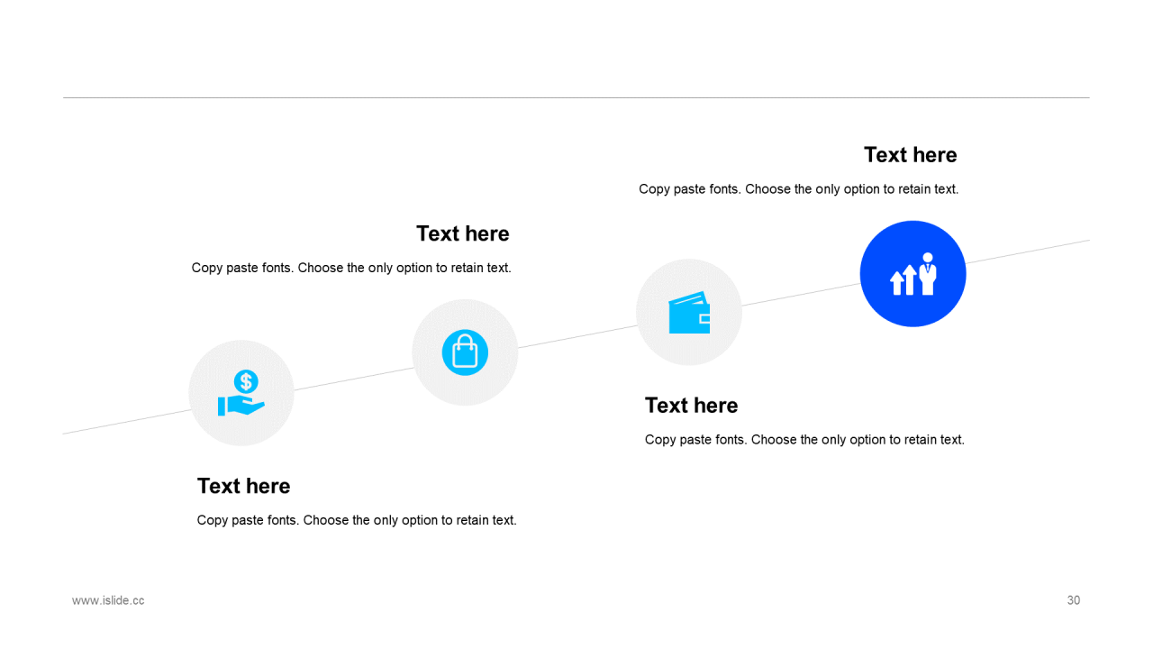 紫色渐变商务几何风年度工作总结PPT模板