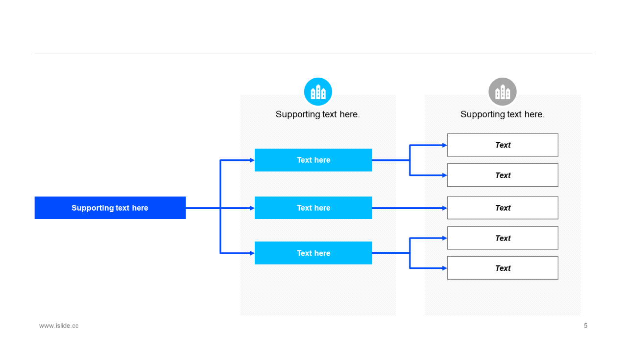 紫色渐变商务几何风年度工作总结PPT模板