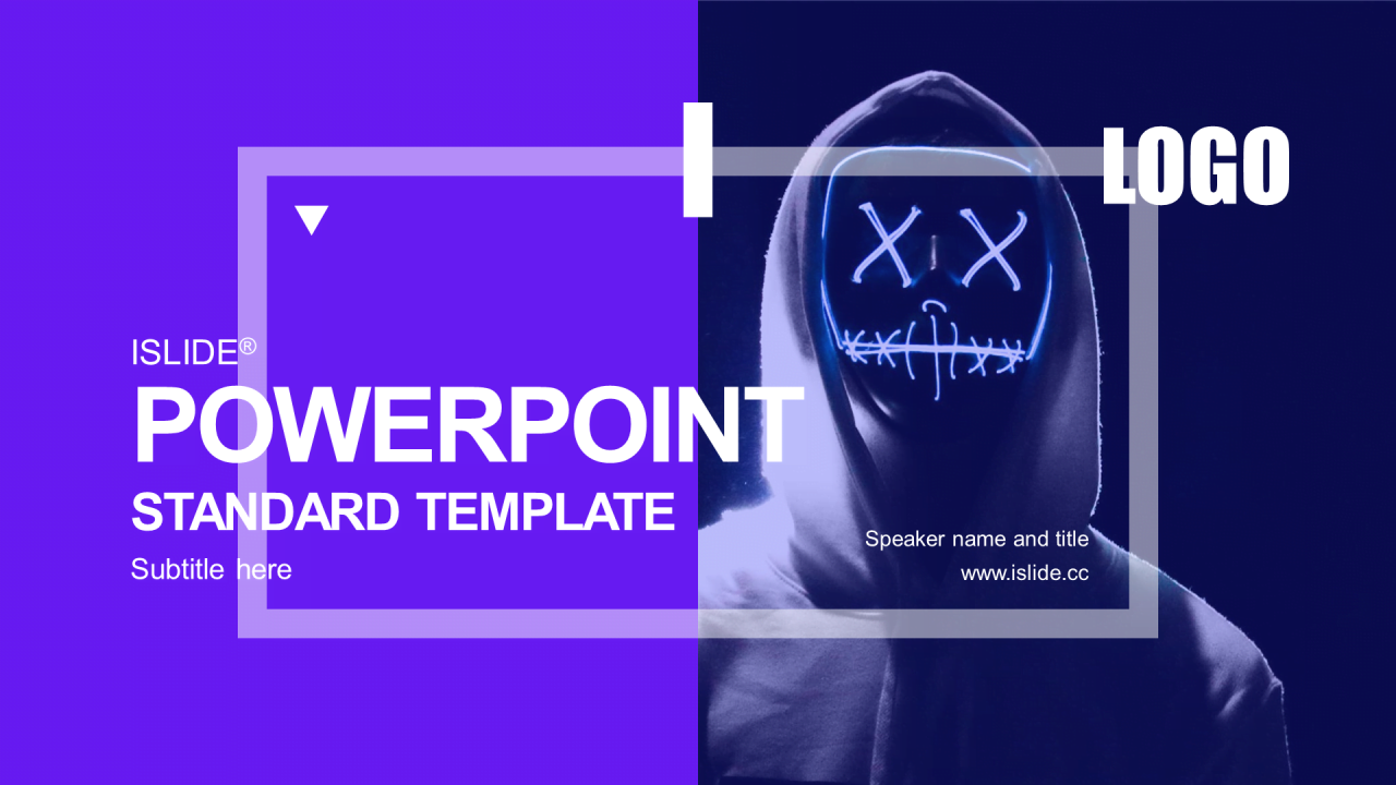 紫色创意科技智能工作总结PPT案例