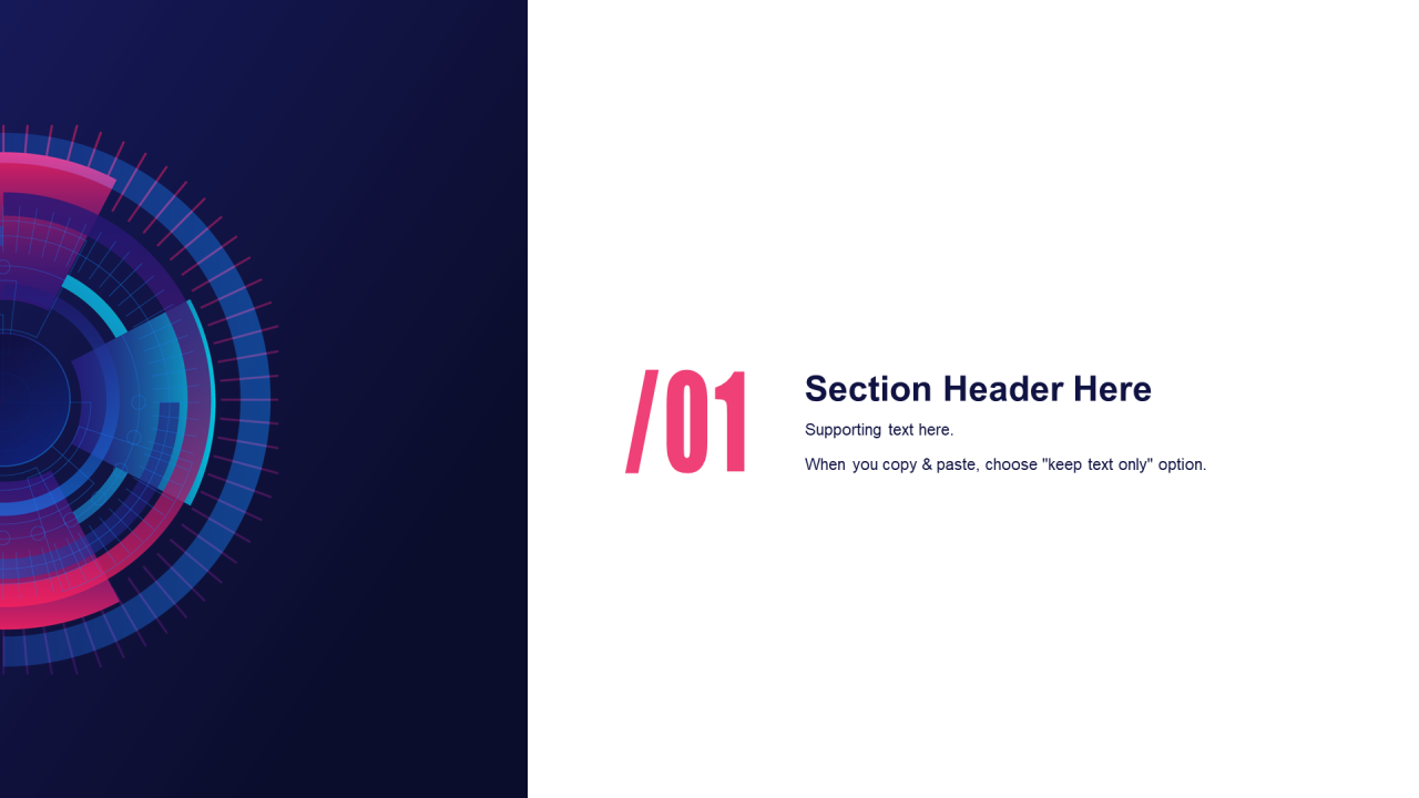 多色科技智能公司年度工作总结汇报PPT模板