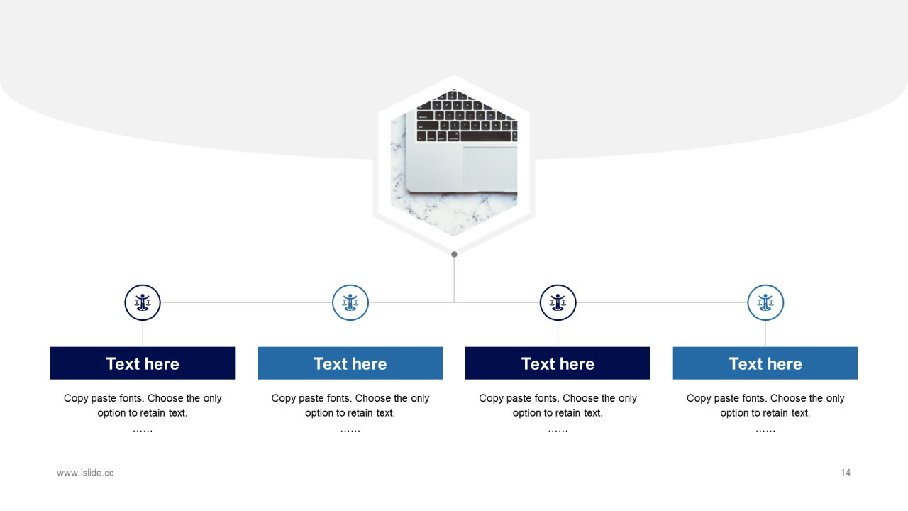 蓝色科技智能互联网通讯商业计划书PPT案例