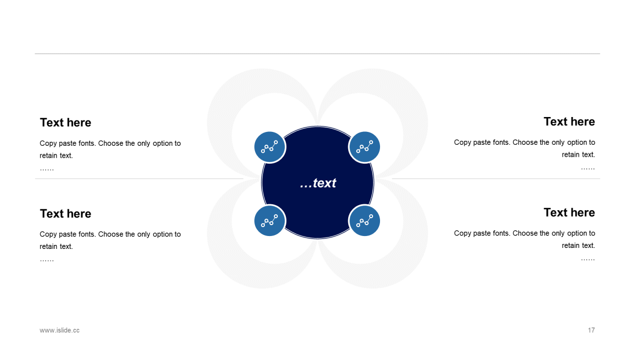 蓝色科技智能互联网通讯商业计划书PPT案例