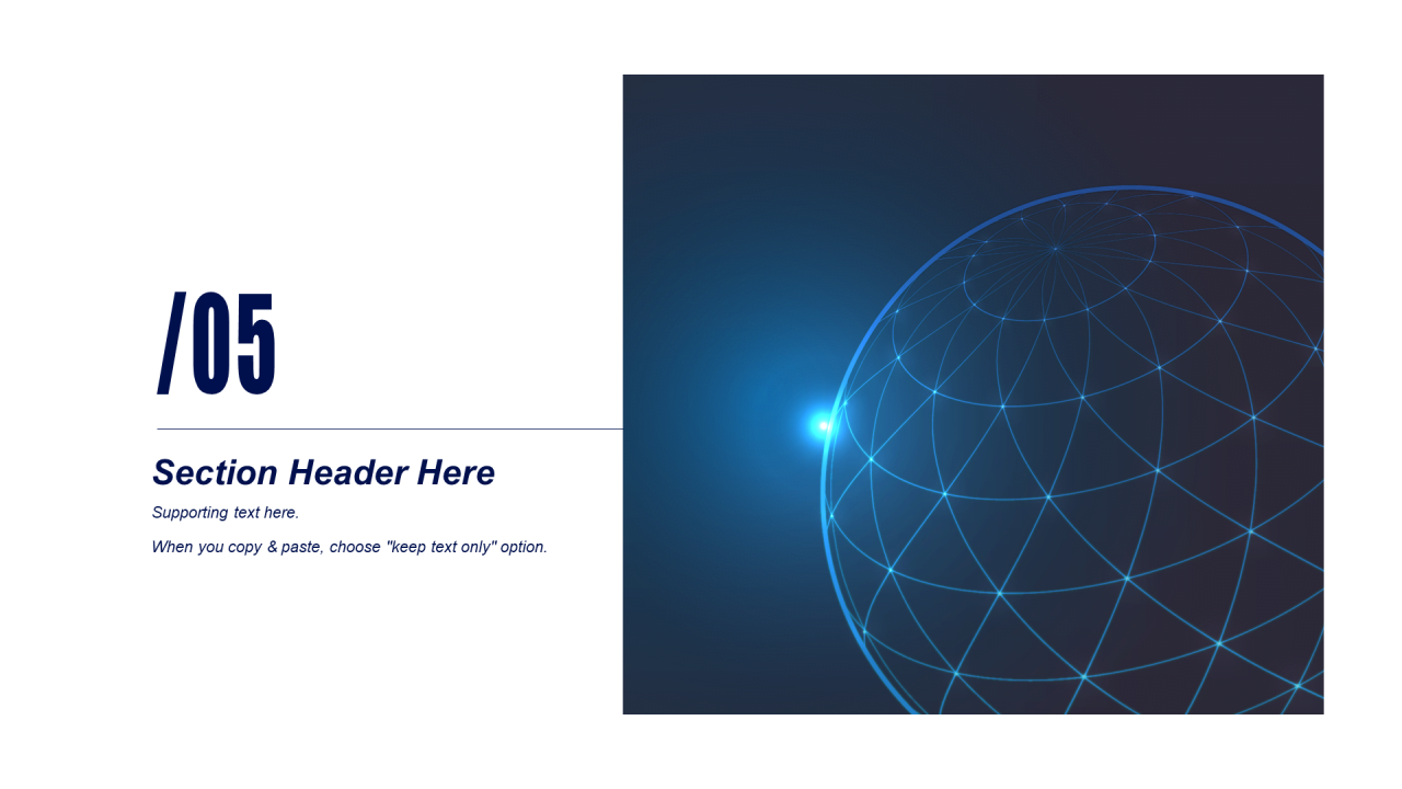 蓝色科技智能互联网通讯商业计划书PPT案例