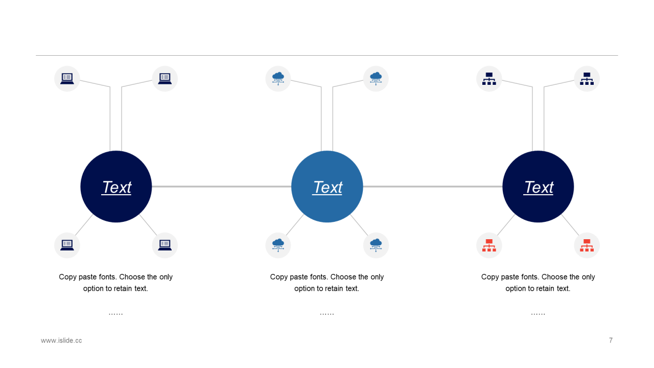蓝色科技智能互联网通讯商业计划书PPT案例