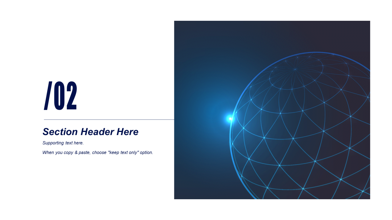 蓝色科技智能互联网通讯商业计划书PPT案例