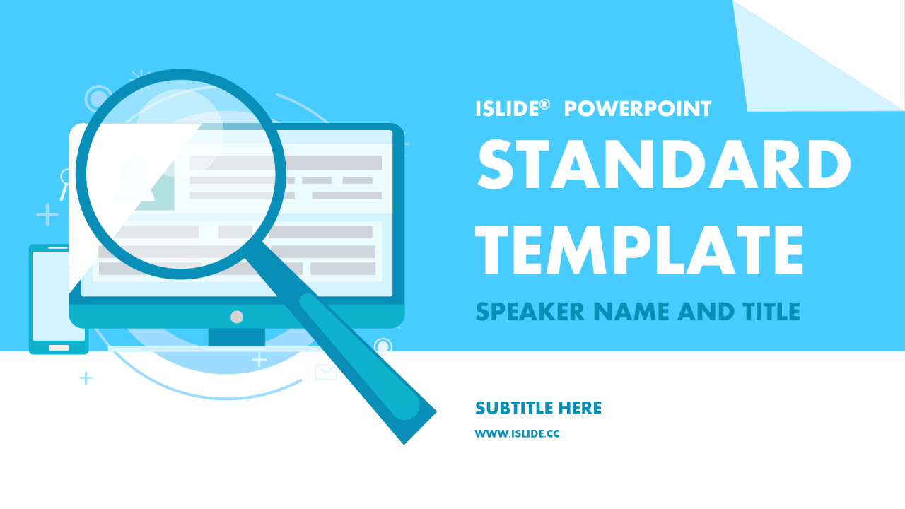 蓝色插画工作总结培训课件PPT案例