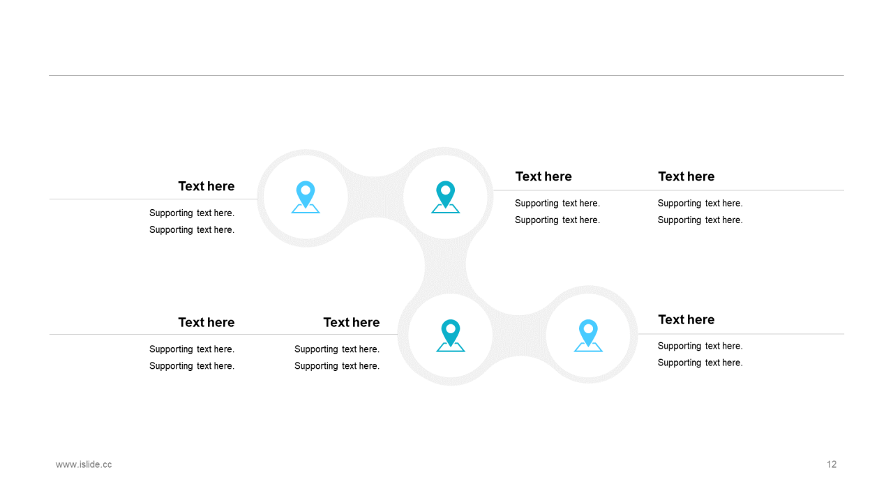 蓝色插画工作总结培训课件PPT案例