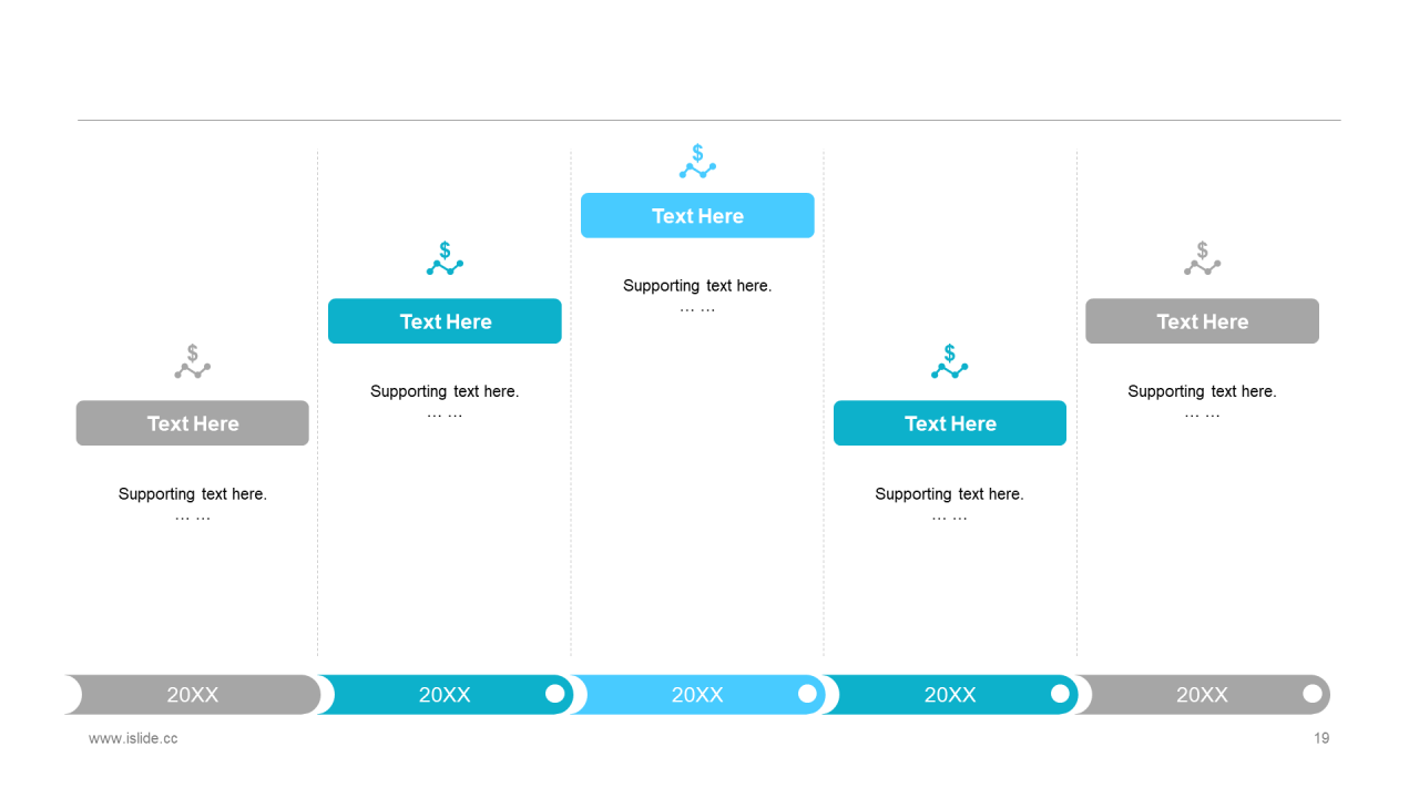 蓝色插画工作总结培训课件PPT案例
