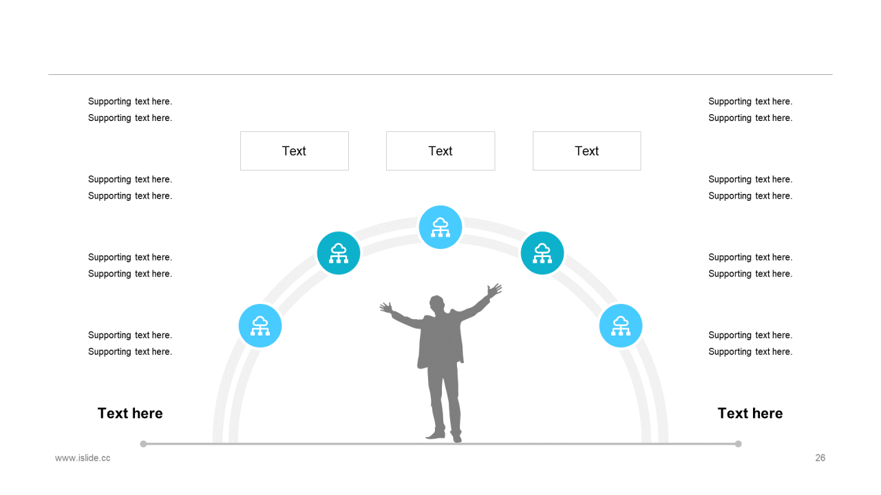 蓝色插画工作总结培训课件PPT案例