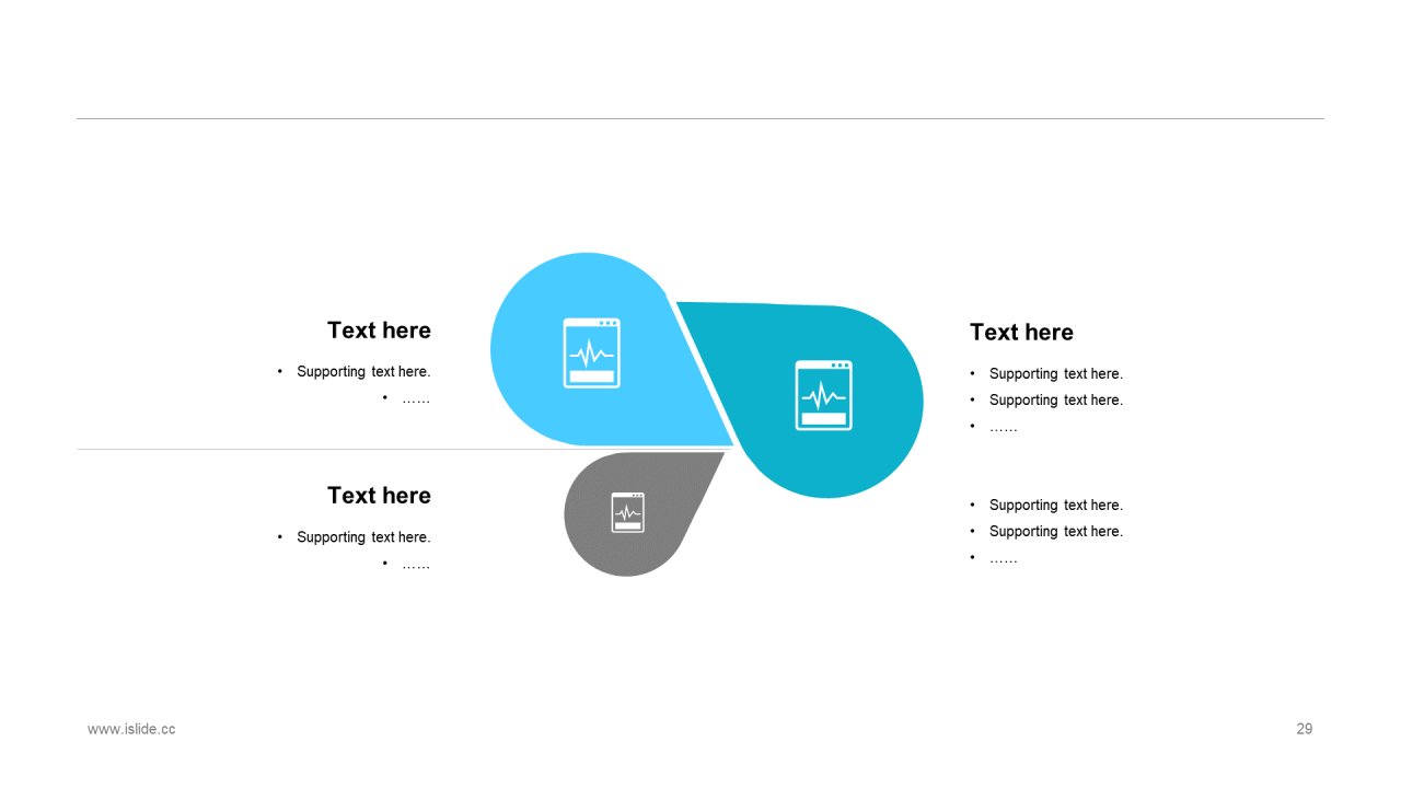 蓝色插画工作总结培训课件PPT案例