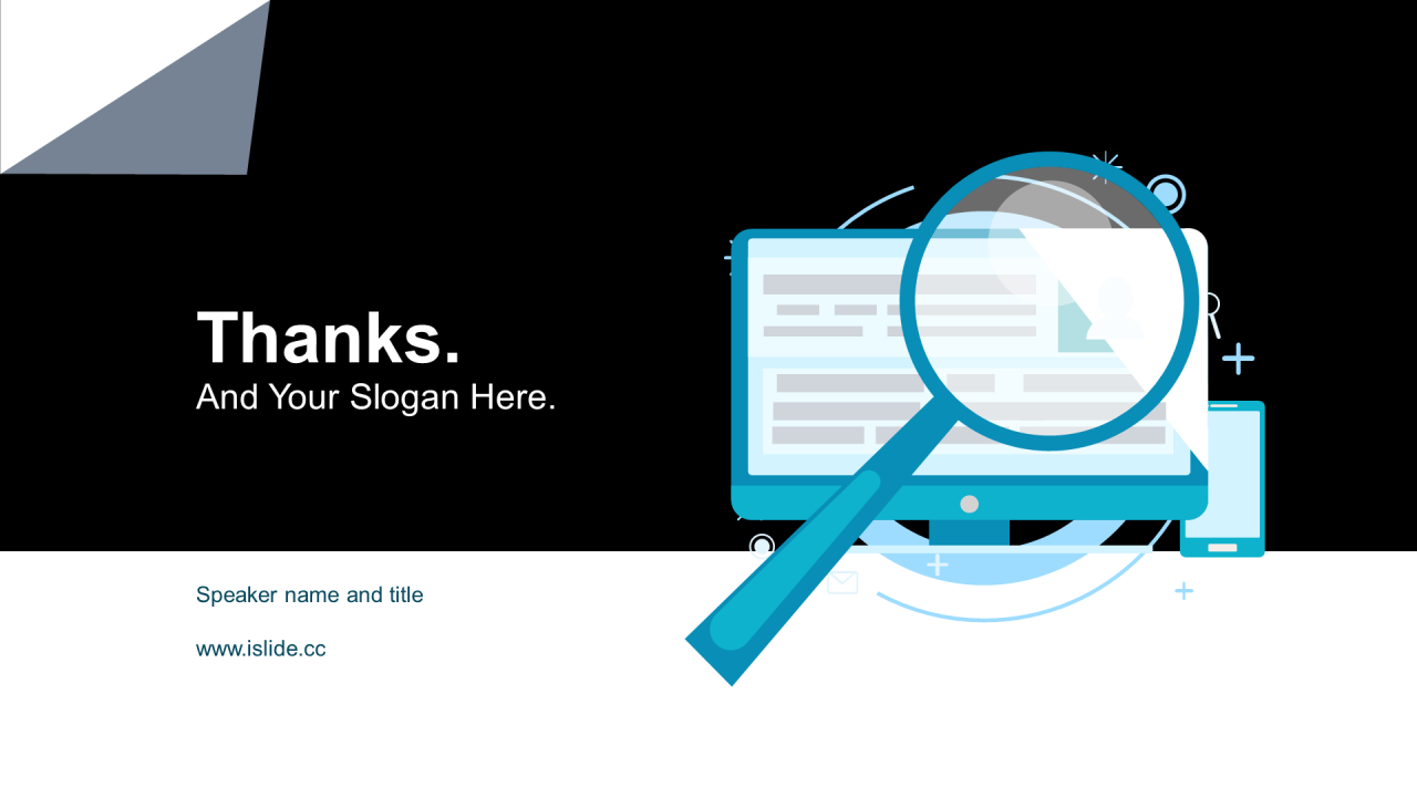 蓝色插画工作总结培训课件PPT案例