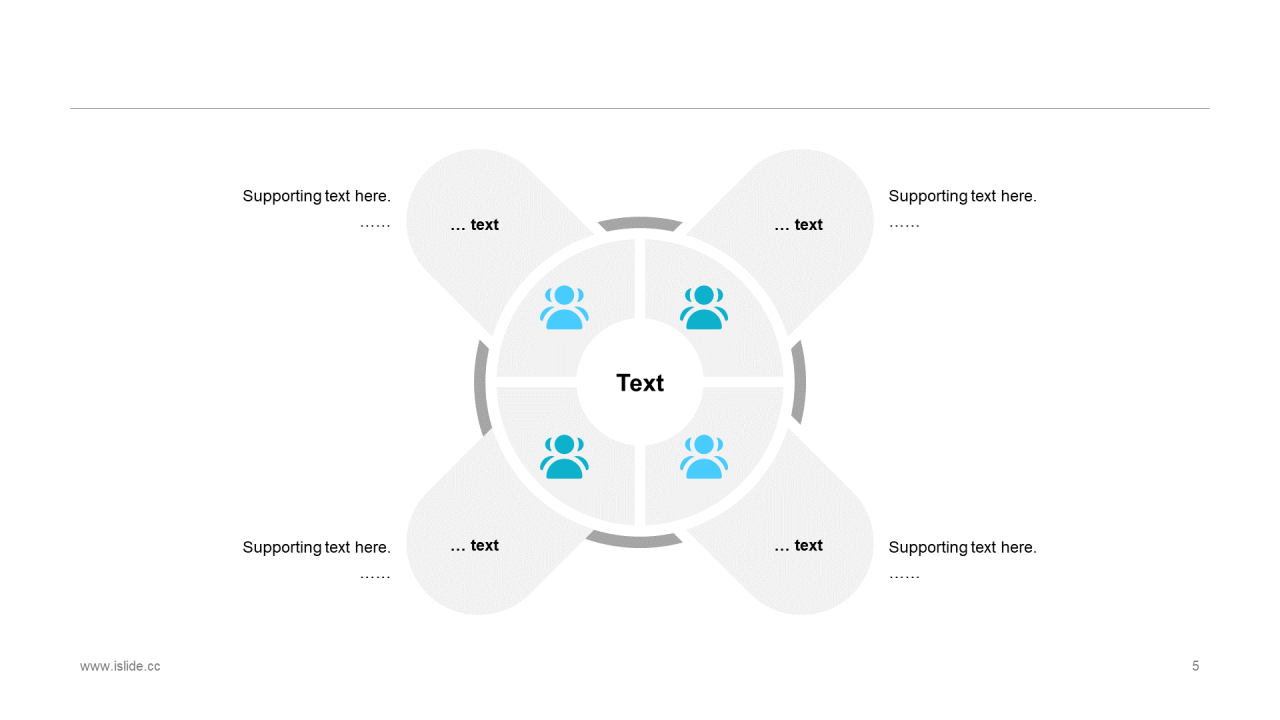 蓝色插画工作总结培训课件PPT案例