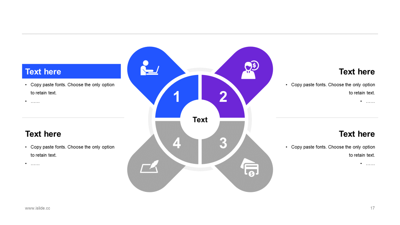 蓝色插画培训课件工作总结PPT案例