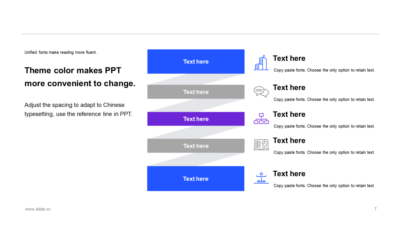 蓝色插画培训课件工作总结PPT案例