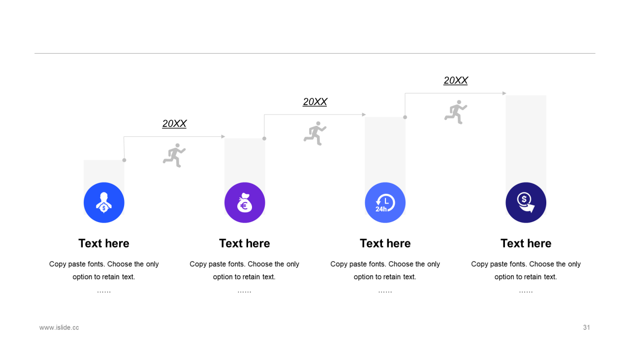 蓝色插画培训课件工作总结PPT案例