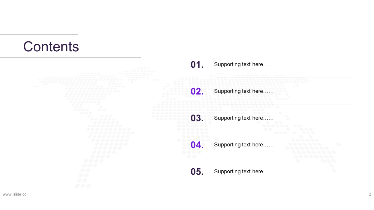 蓝色插画风年终工作总结PPT模板