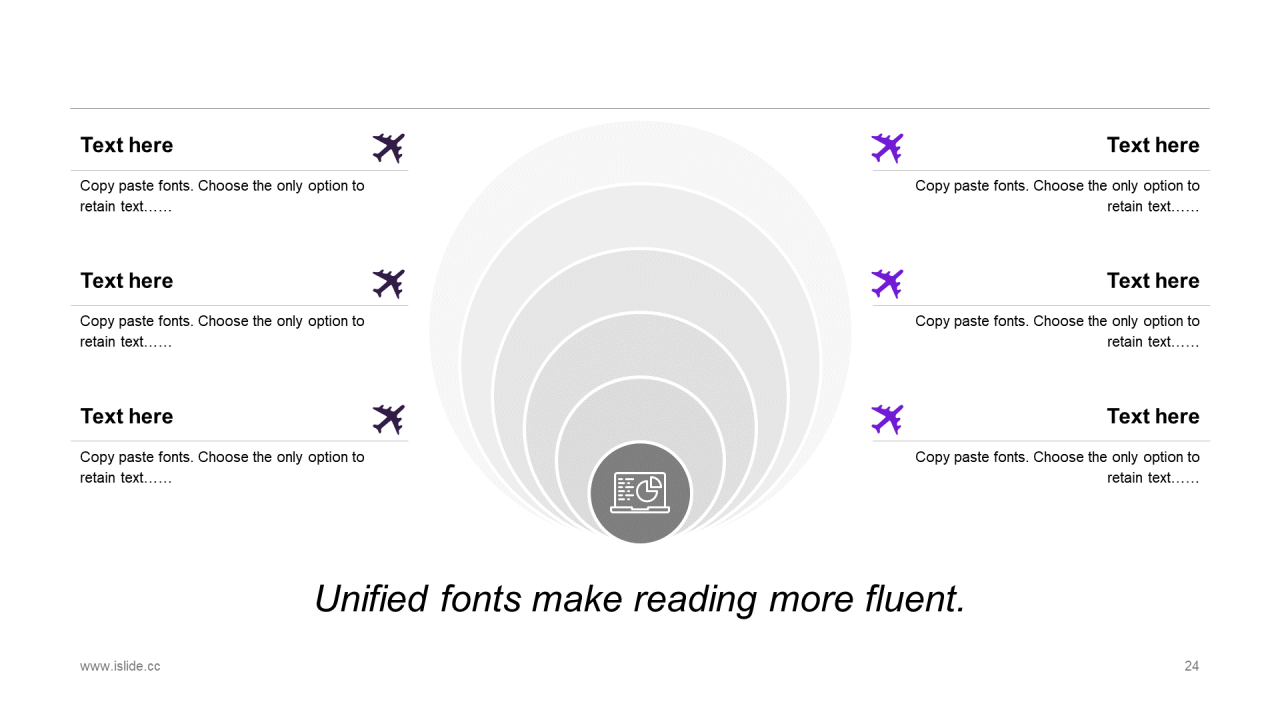 蓝色插画风年终工作总结PPT模板