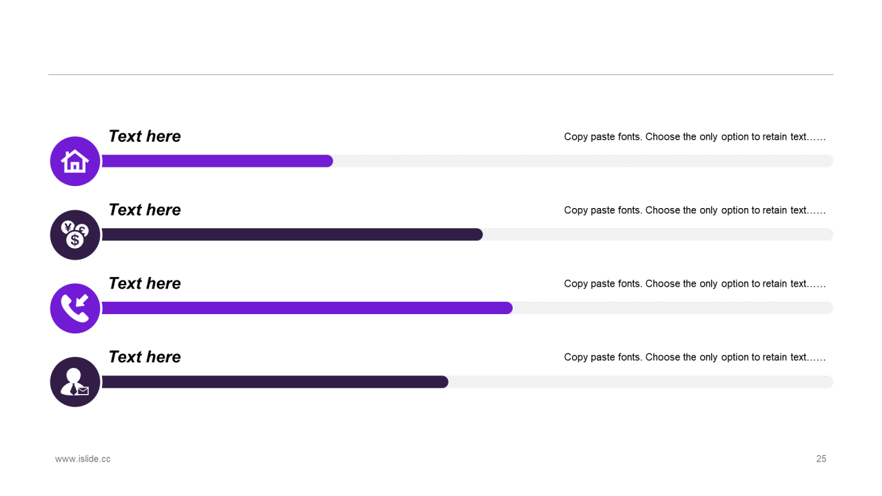 蓝色插画风年终工作总结PPT模板