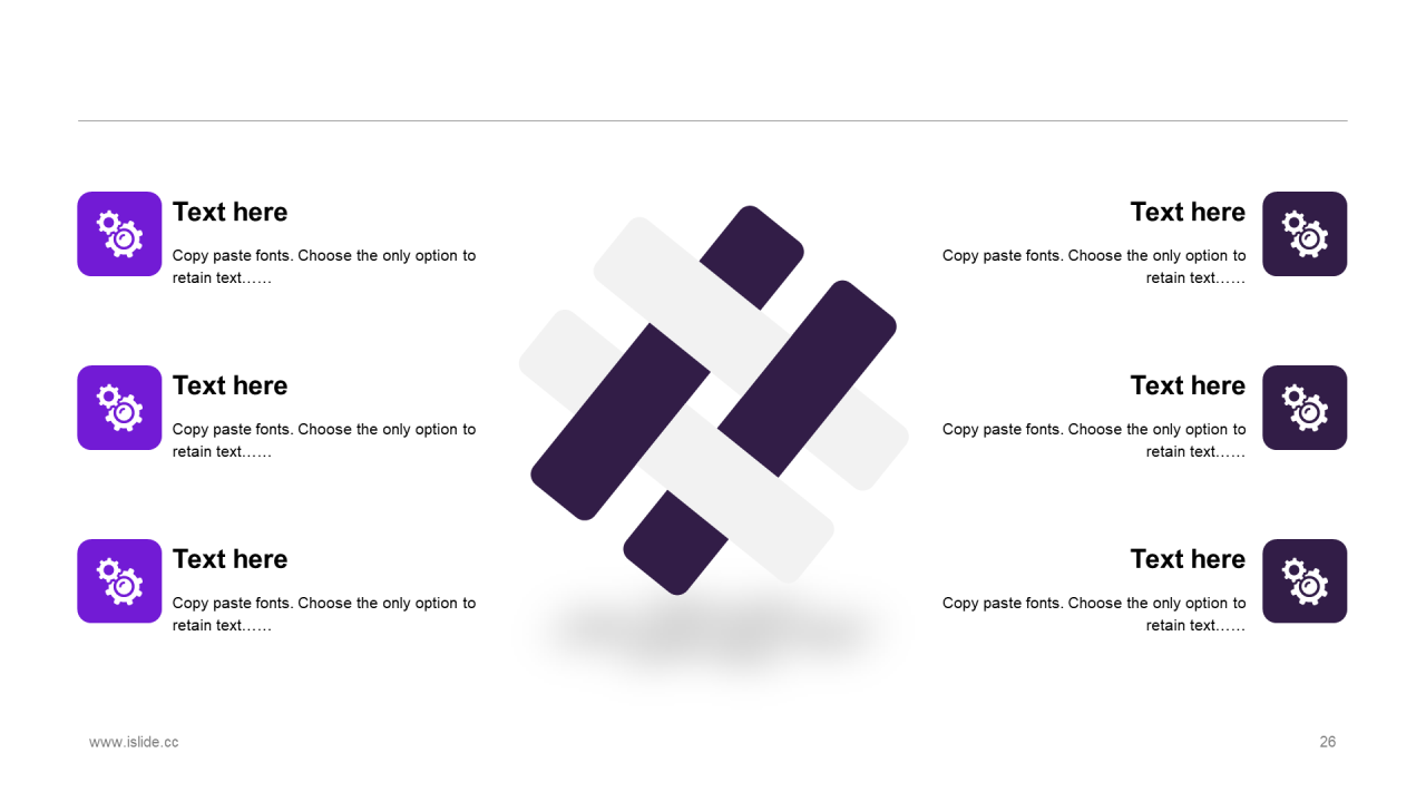 蓝色插画风年终工作总结PPT模板