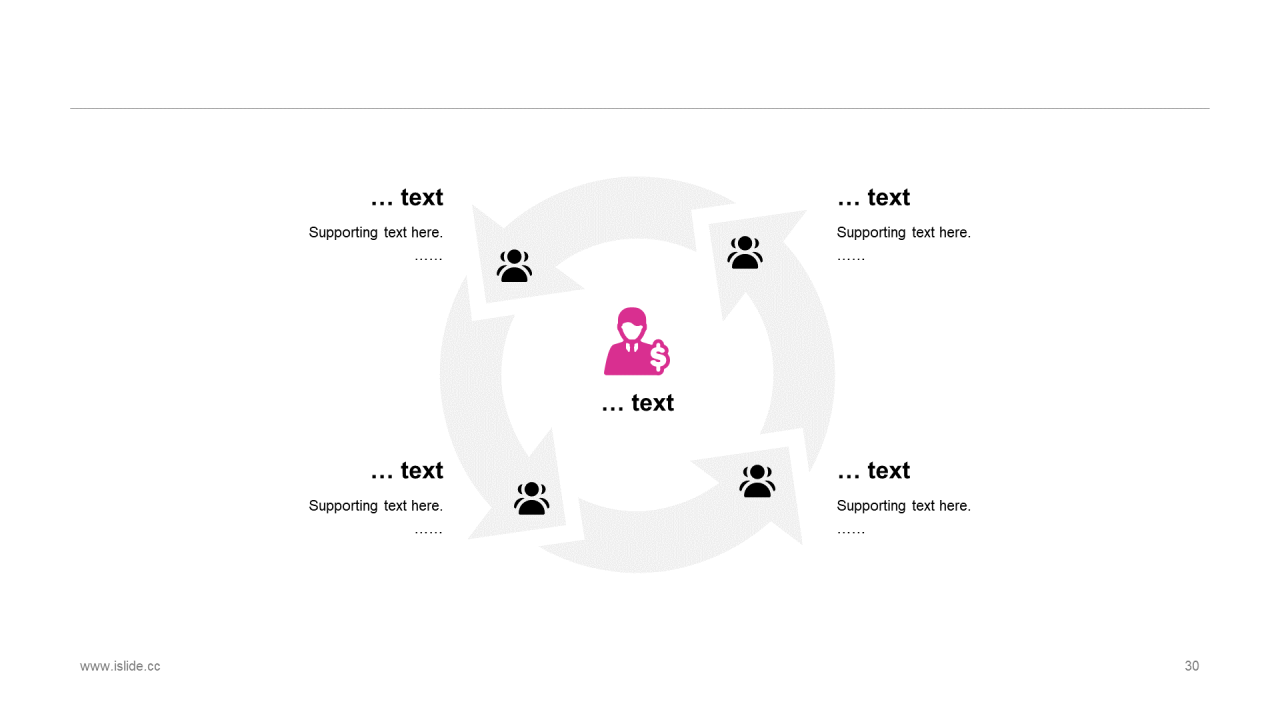 灰色商务市场营销商业计划书PPT案例