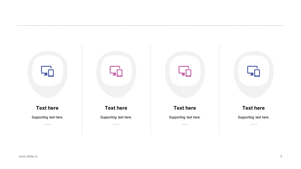 蓝色科技智能产品市场营销策划分析PPT素材
