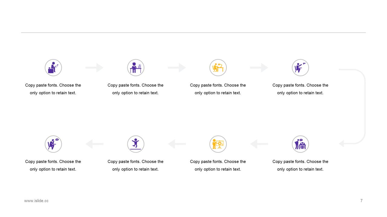 黄色插画教育培训工作总结PPT案例