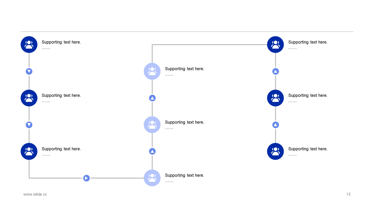 蓝色插画建筑工程工作总结PPT案例