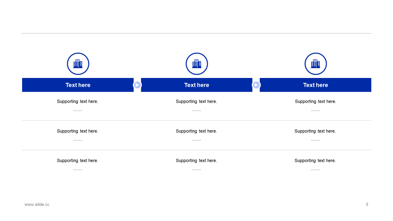 蓝色插画建筑工程工作总结PPT案例