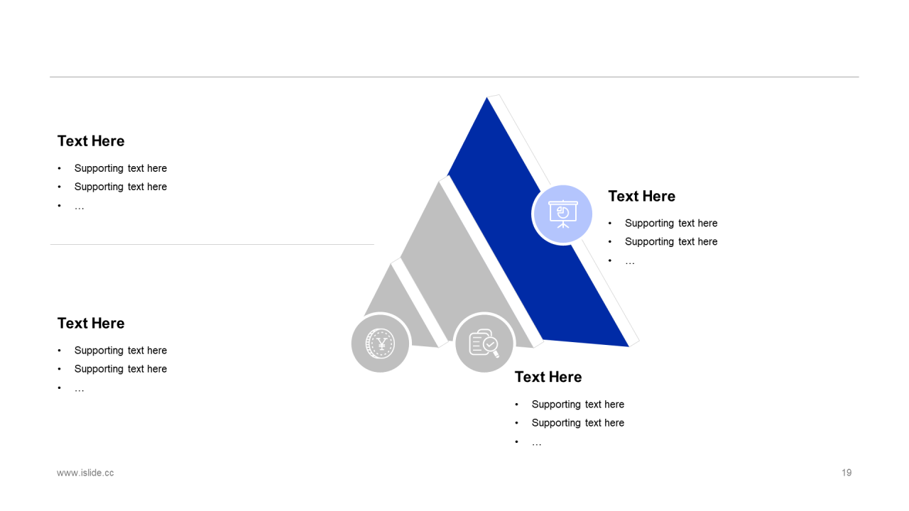 蓝色插画建筑工程工作总结PPT案例