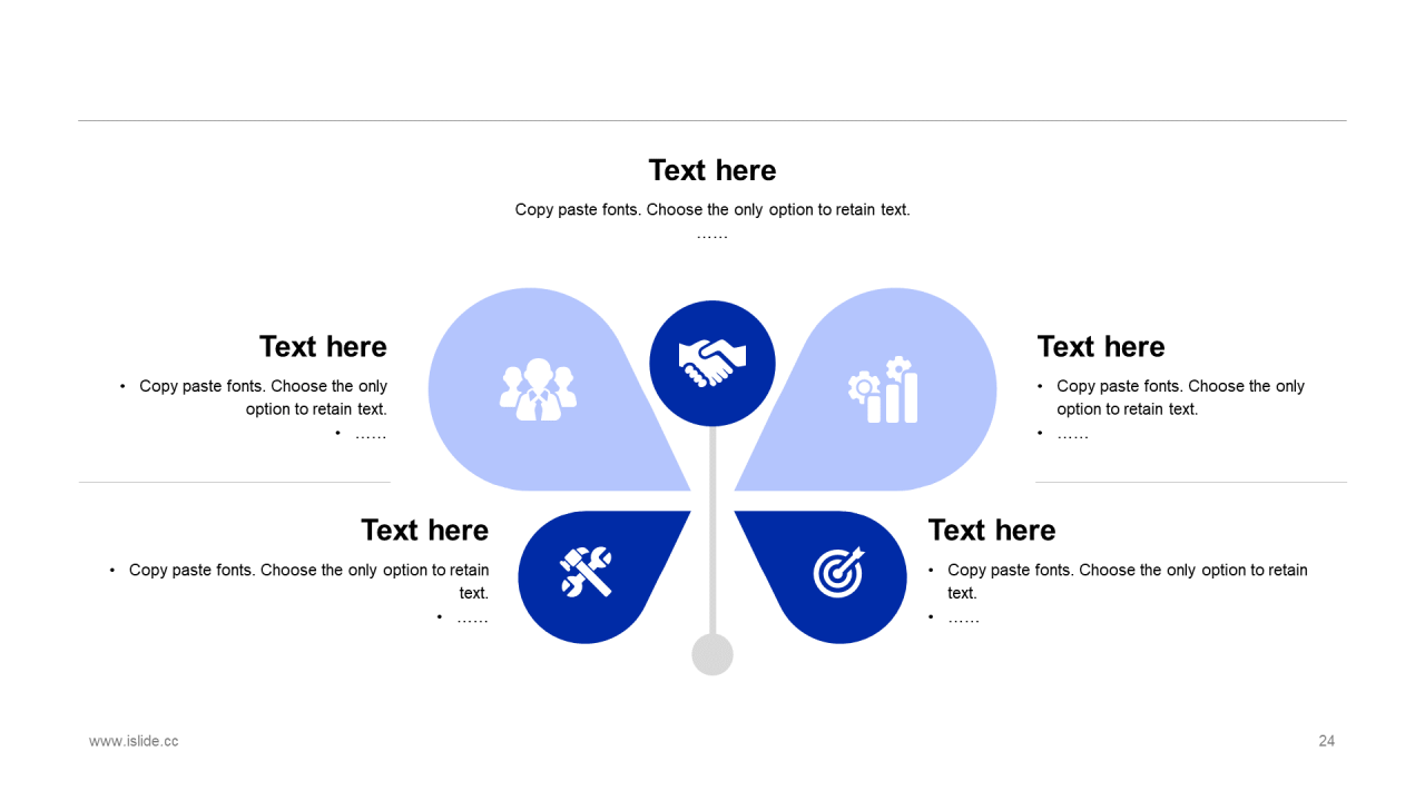 蓝色插画建筑工程工作总结PPT案例
