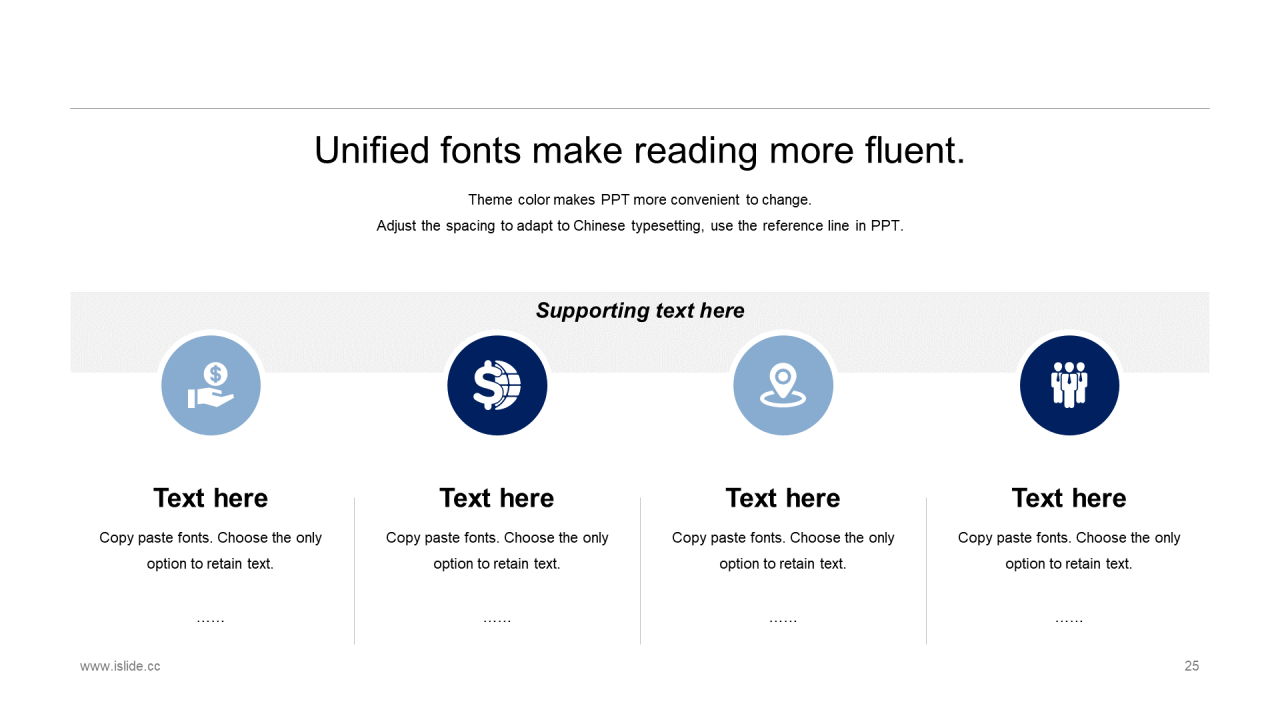 商务简约风PPT主题通用模板
