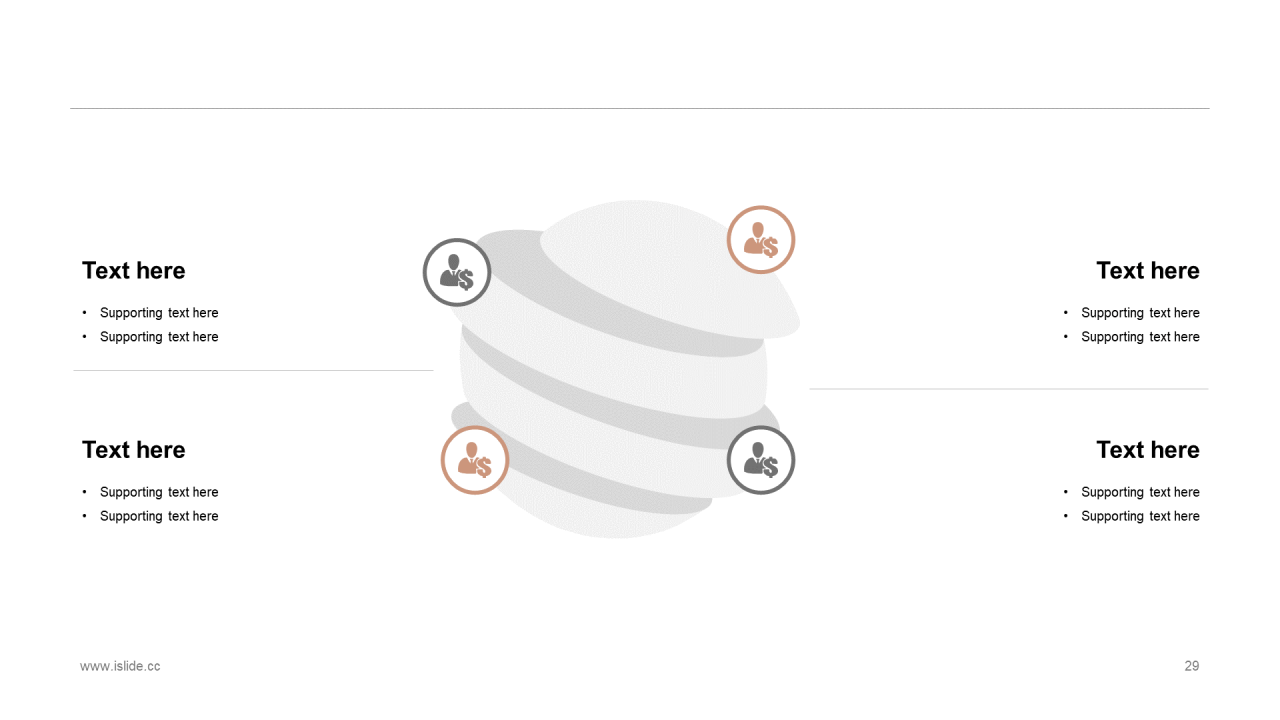 白色创意简约工作总结PPT案例