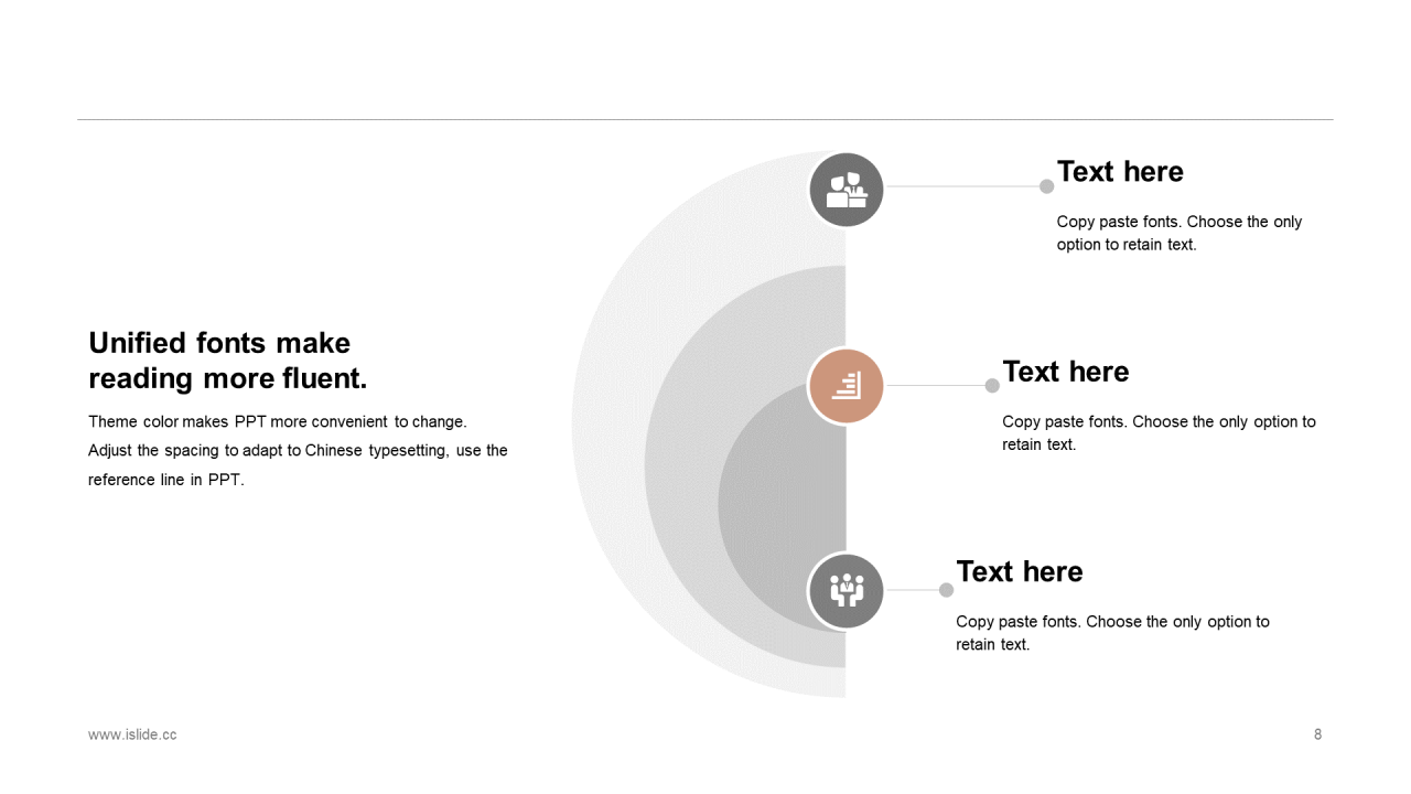 白色创意简约工作总结PPT案例