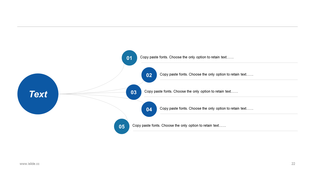 精美蓝色个性扁平化插画工作汇报PPT素材