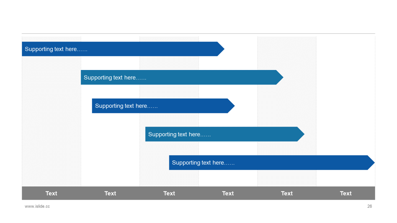 精美蓝色个性扁平化插画工作汇报PPT素材
