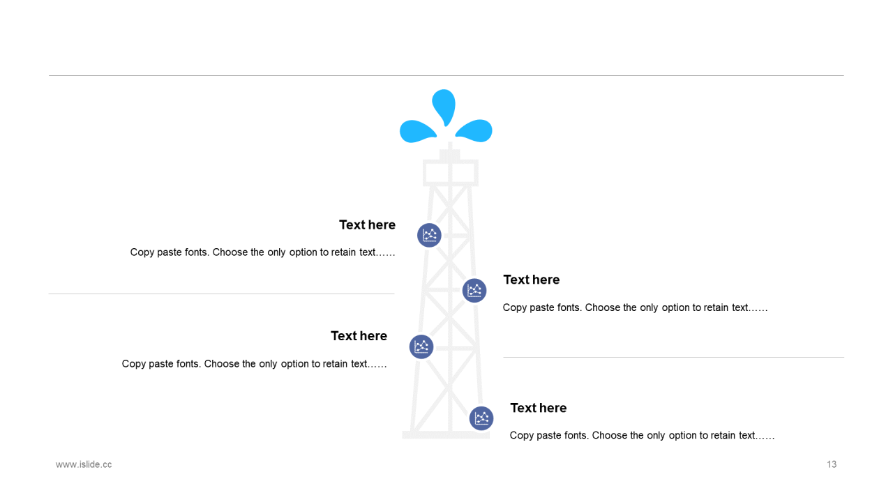 蓝色插画风商务年初计划汇报工作总结PPT模板下载