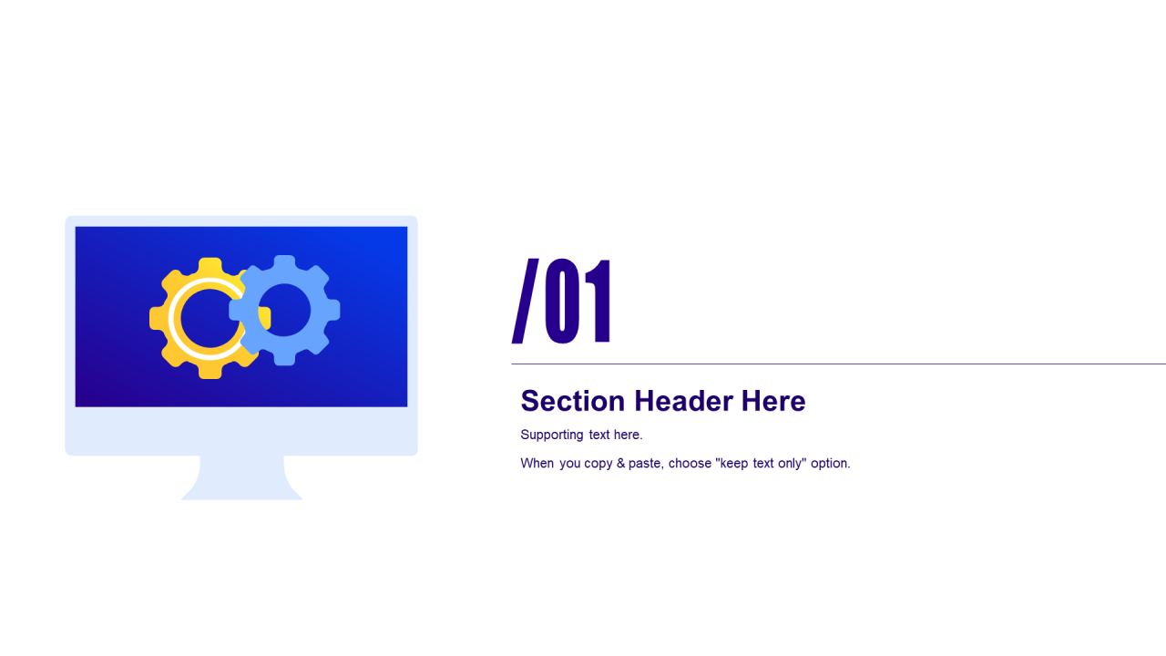 蓝色插画创意简约工作总结PPT案例