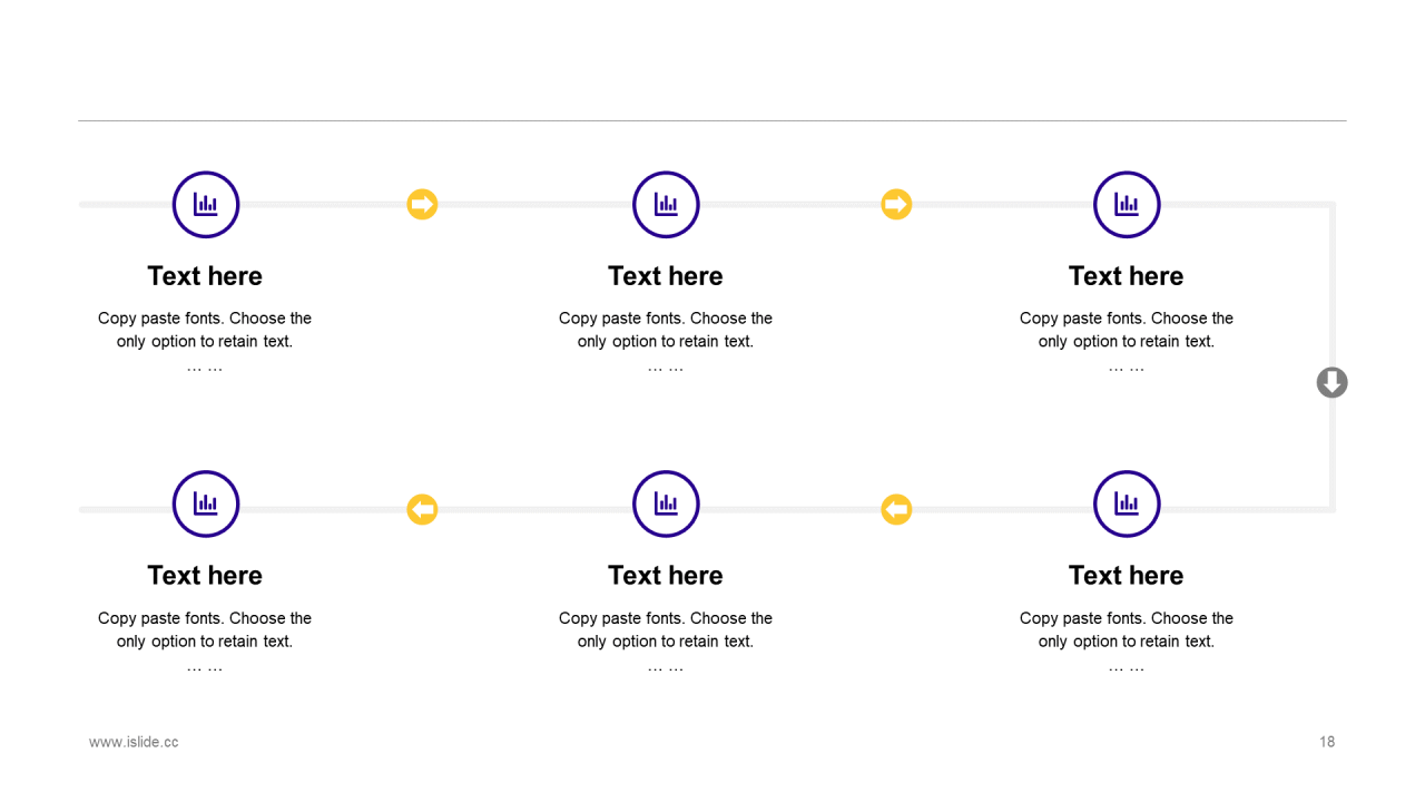 蓝色插画创意简约工作总结PPT案例