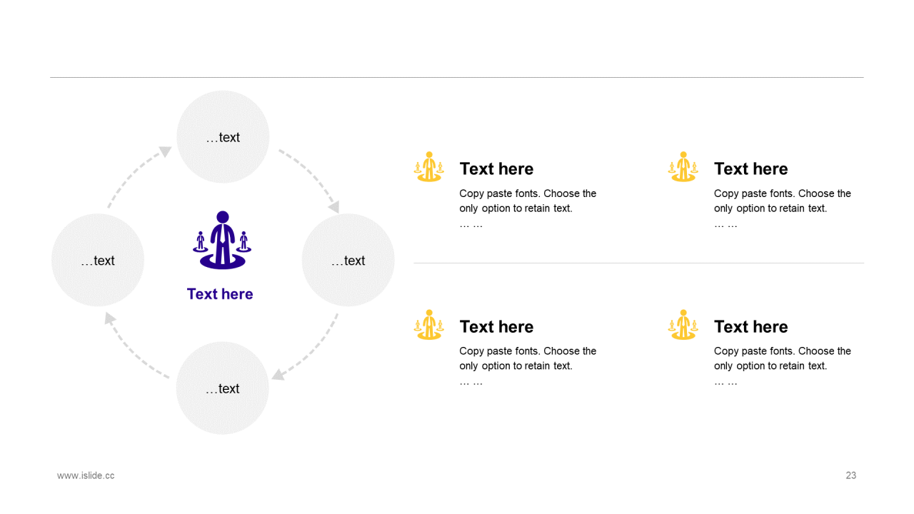 蓝色插画创意简约工作总结PPT案例