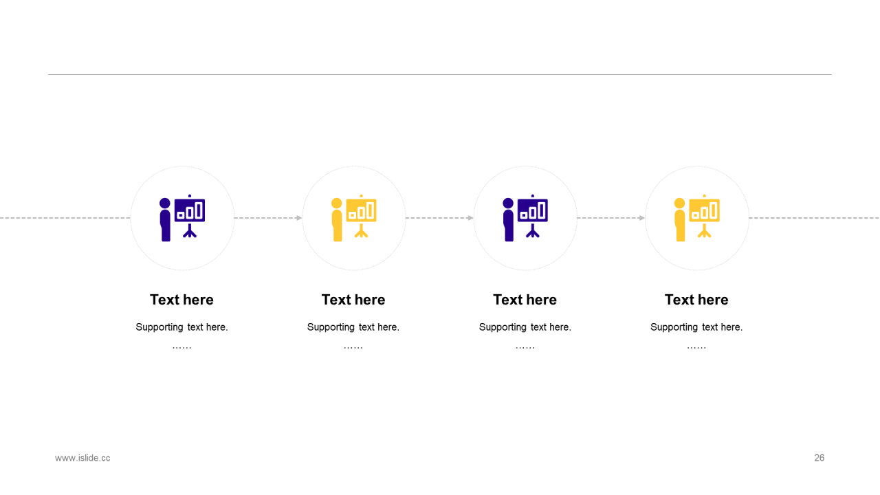蓝色插画创意简约工作总结PPT案例